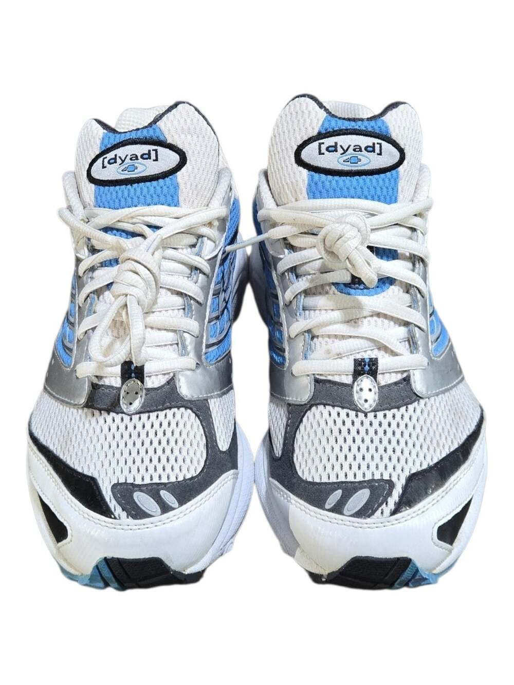 Brooks Dyad 4 Running Shoes White Blue Women's Size 9.5 View 2
